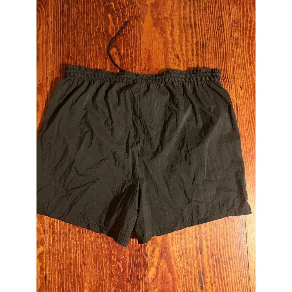 USA Olympics Nylon Shorts Mens Large Black Vintage 90s Team USA Athletic - Picture 3 of 4